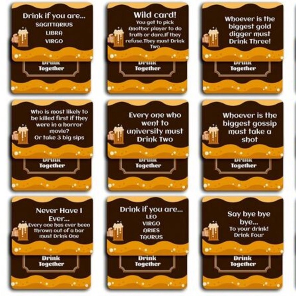 •We Getting Drunk• Adult 18 & Over Card Game - Picture 4 of 5